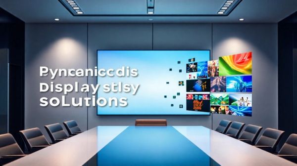 Top 5 solutions d'affichage dynamique pour booster la communication en entreprise
